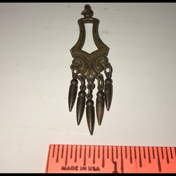 Jewelry - Antique Pendant Copper Victorian